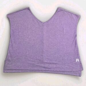 Victoria's Secret Cap Sleeve Crop Purple‎ L